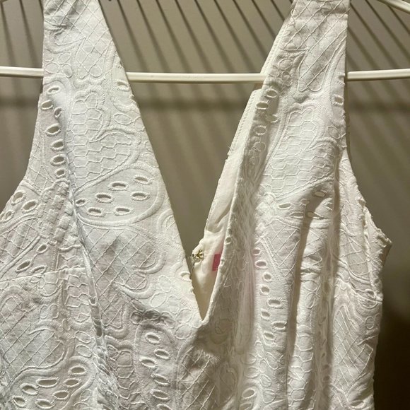Lily Pulitzer Madden Jumbo Petal Eyelet Pattern Dress - NWT - Size 2 - Picture 3 of 5